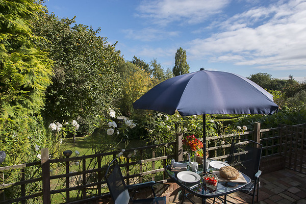 Both cottages have a wonderful garden with patios for enjoying a meal al fresco.