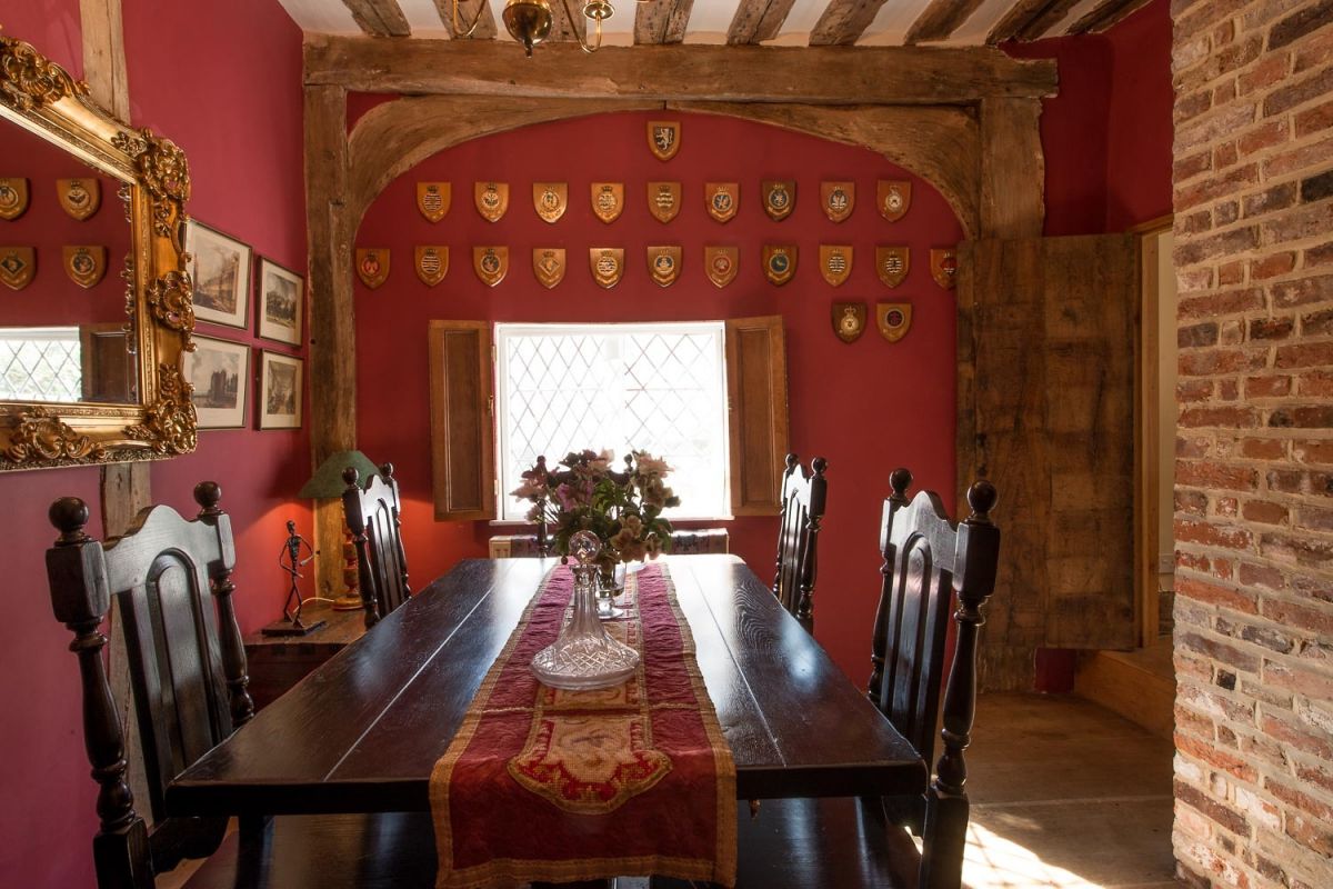 Lavenham cottage dining room