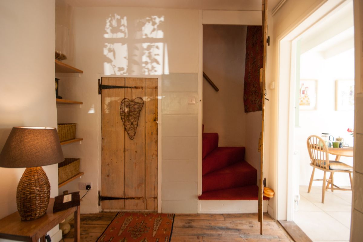 The quirky holiday cottage winding stairs