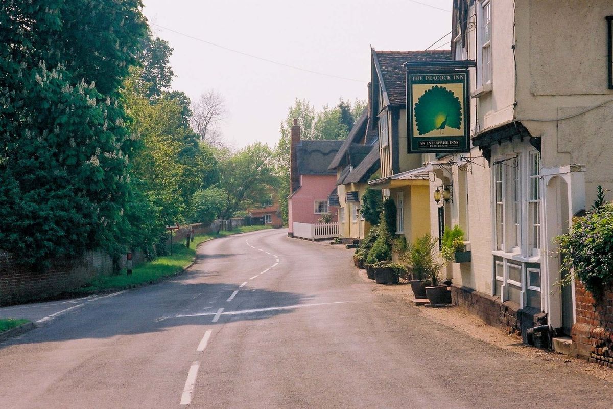 Chelsworth Village close to Grove Cottages