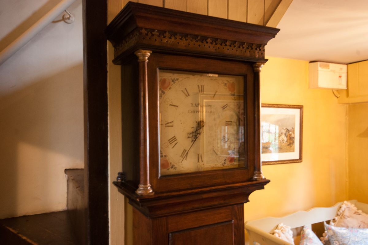 An old Grandfather Clock, vintage & classy