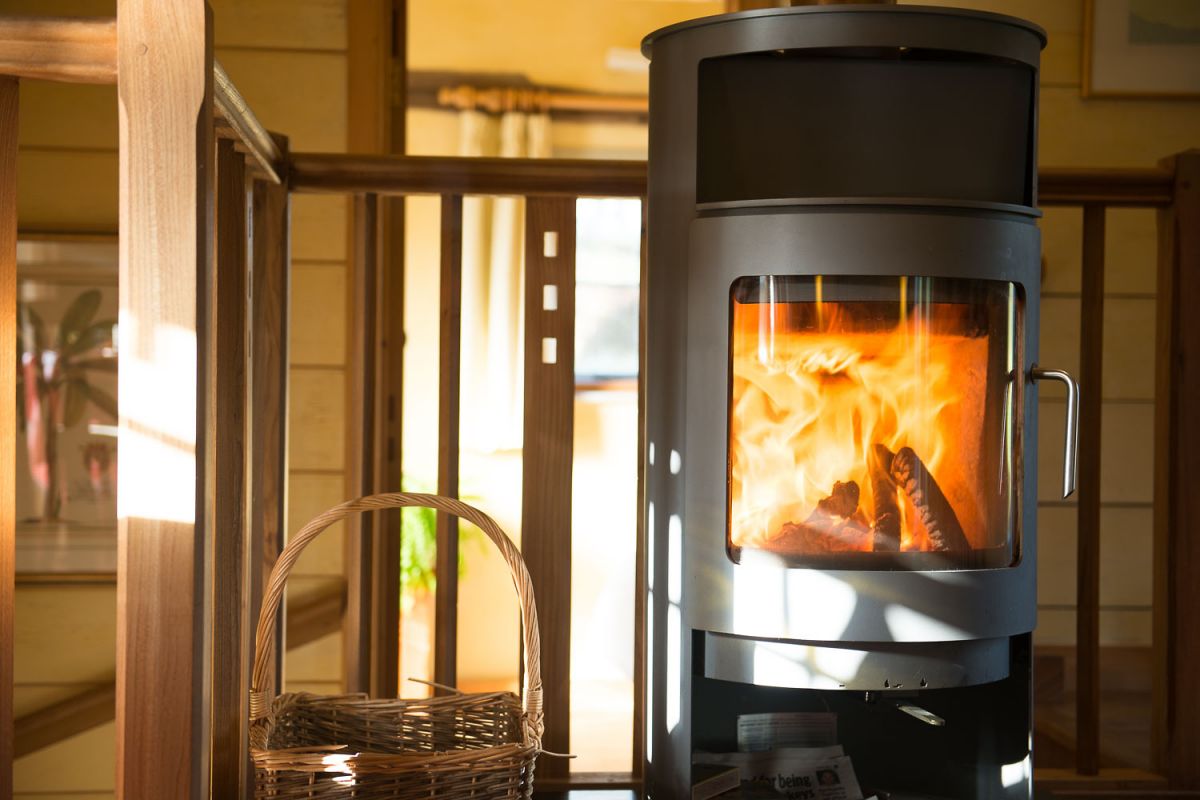 lovely cosy woodburning stove