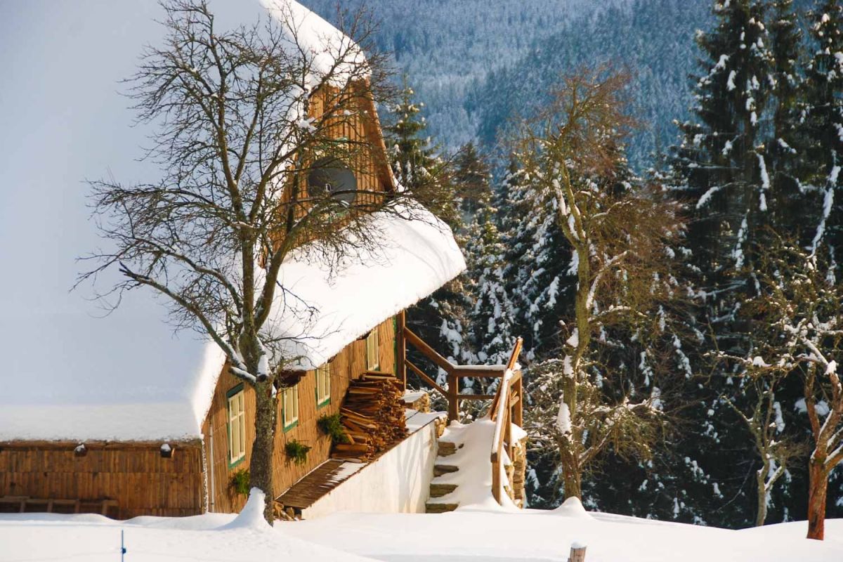 Czech Republic holiday cottage winter