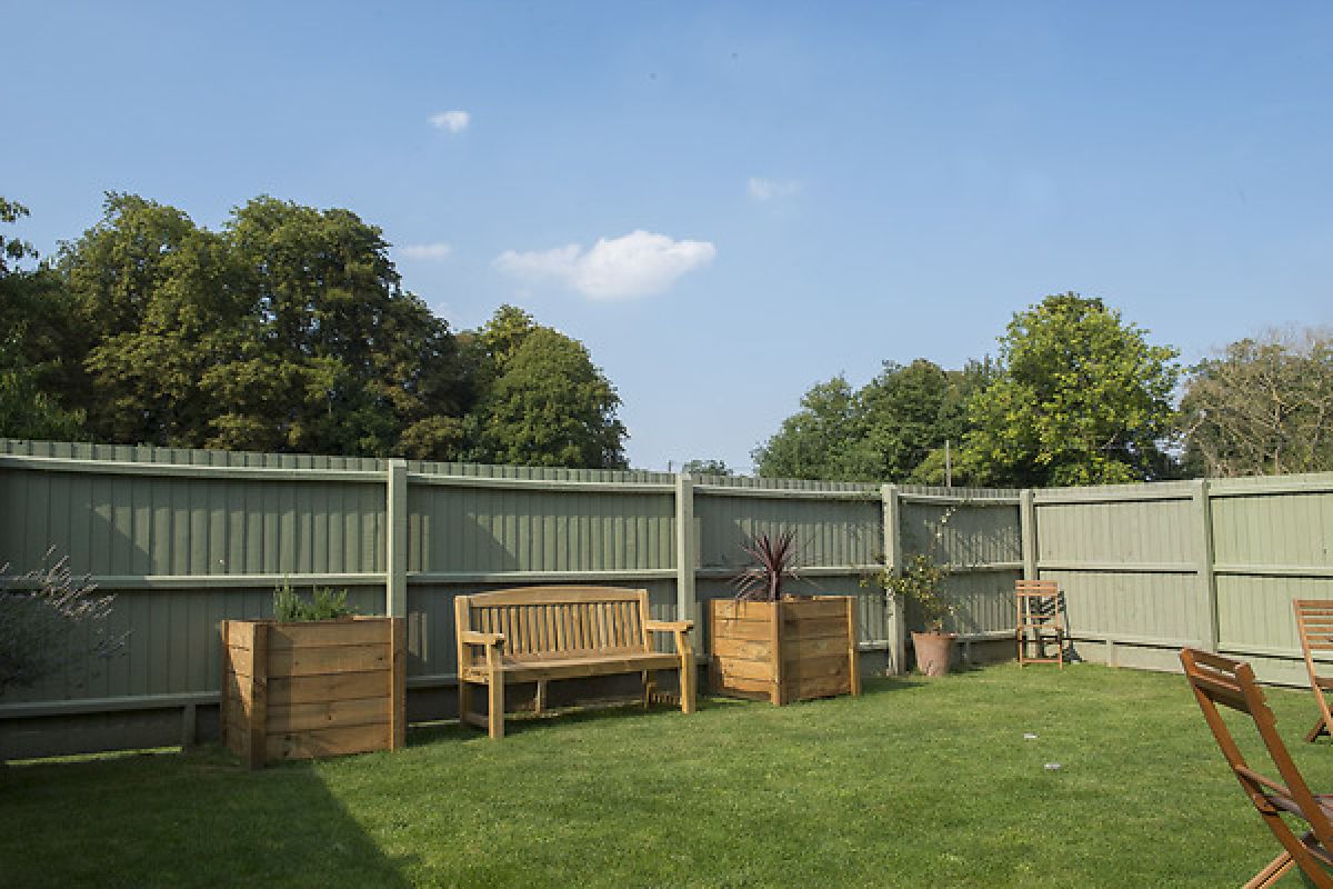 Private enclosed garden at Lovejoy Studio