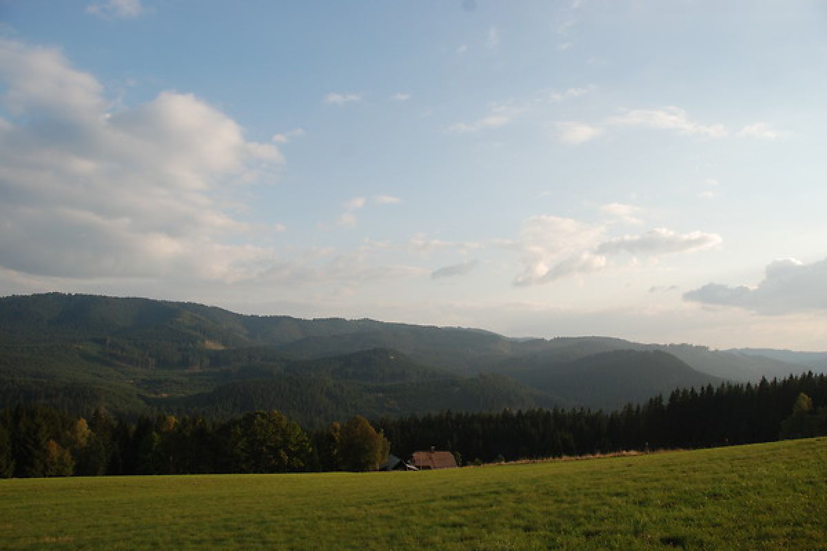 Beautiful countryside in Czech republic