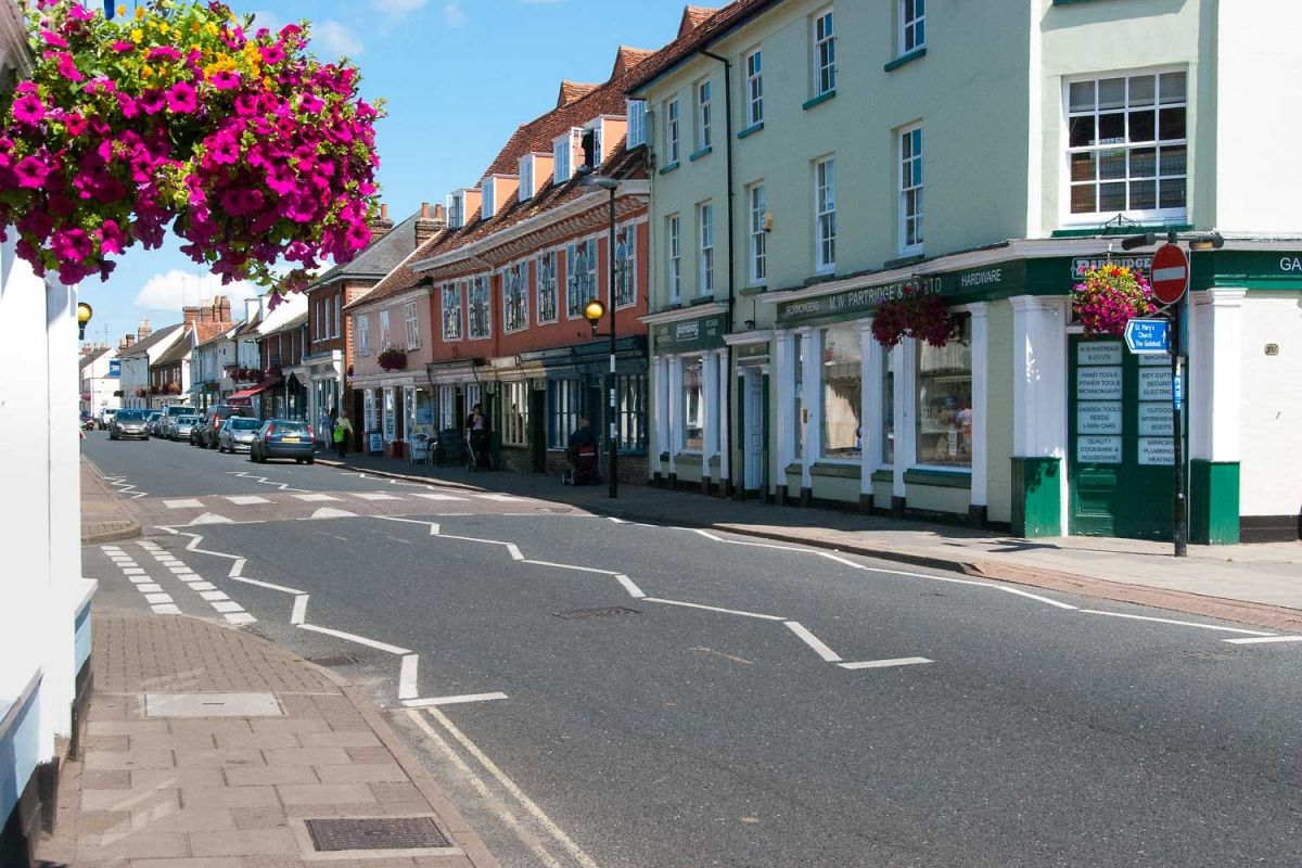the unspoilt market town of Hadleigh