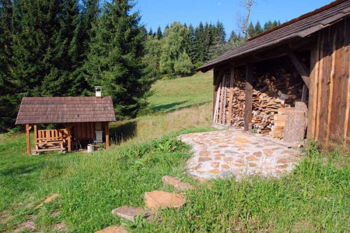 Woodshed at Tara, czech republic cottage