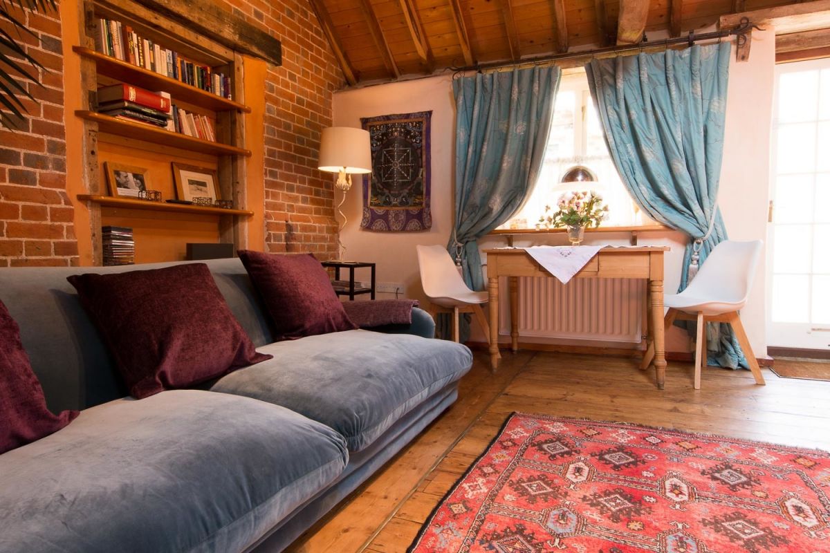 Cottages with luxury sofas in Suffolk